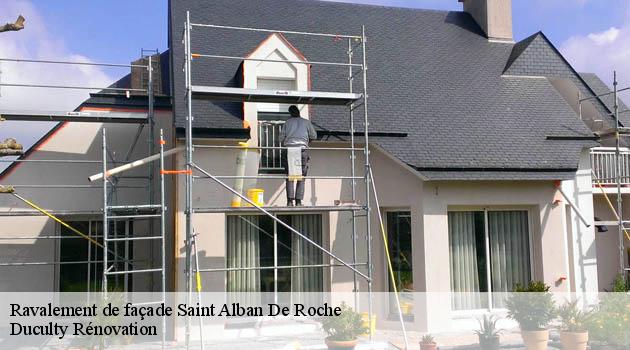 Offrez à votre bâtiment un nouveau souffle avec Duculty Rénovation, votre entreprise de ravalement de façade Saint Alban De Roche de confiance