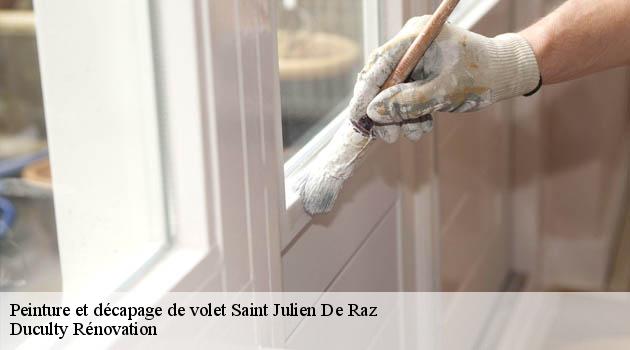 Spécialiste pour décapage peinture volet Saint Julien De Raz